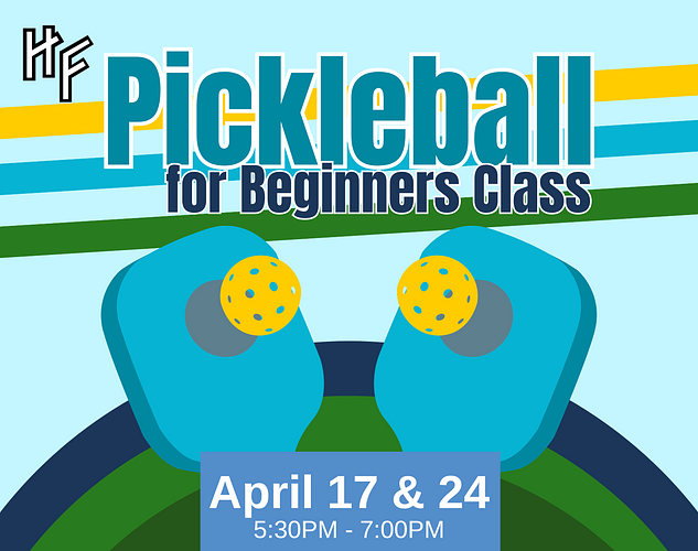 April Pickleball for Beginners Class