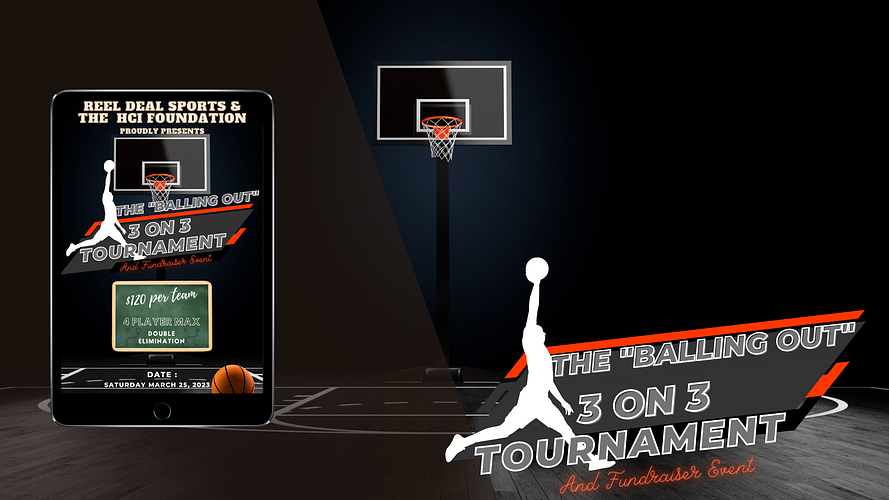 The "Balling Out" 3 on 3 Basketball Fundraiser Tournament