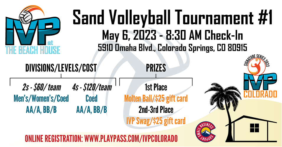 2023 IVP at the Beach House Tournament #1 - ALL SAND