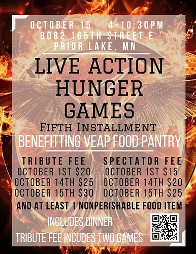 Live Action Hunger Games: Fifth Installment