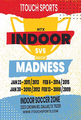 Indoor 5v5 Soccer Madness!