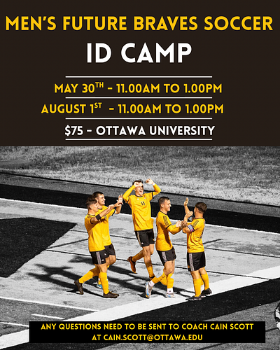 Ottawa University Men's Soccer Camps