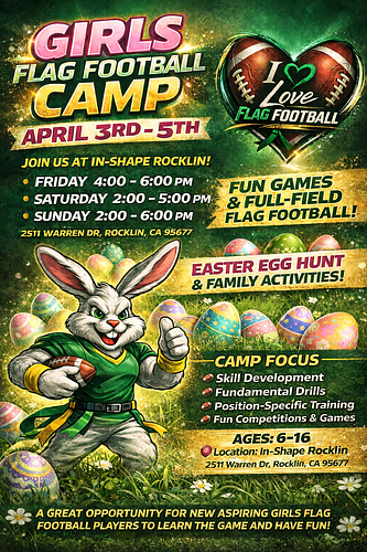 3 Day Flag Football Camp