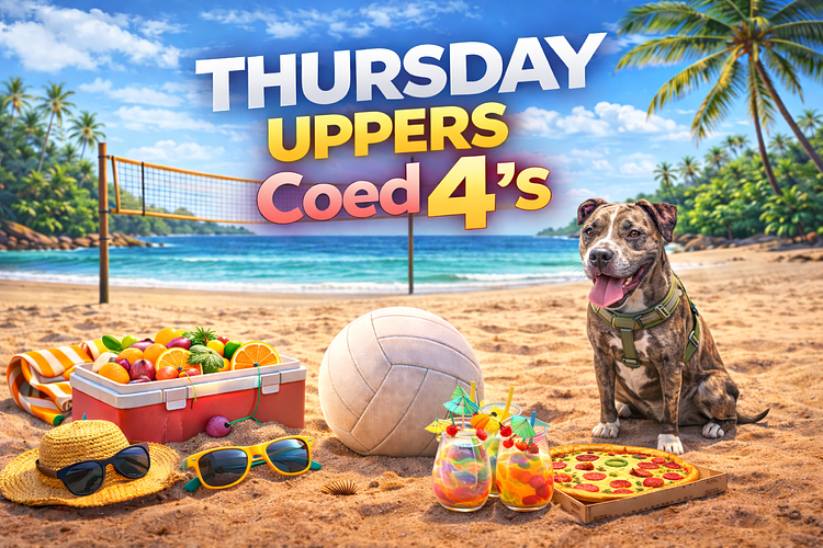 THURSDAY UPPERS Coed 4's - 6 Week SPRING SEASON