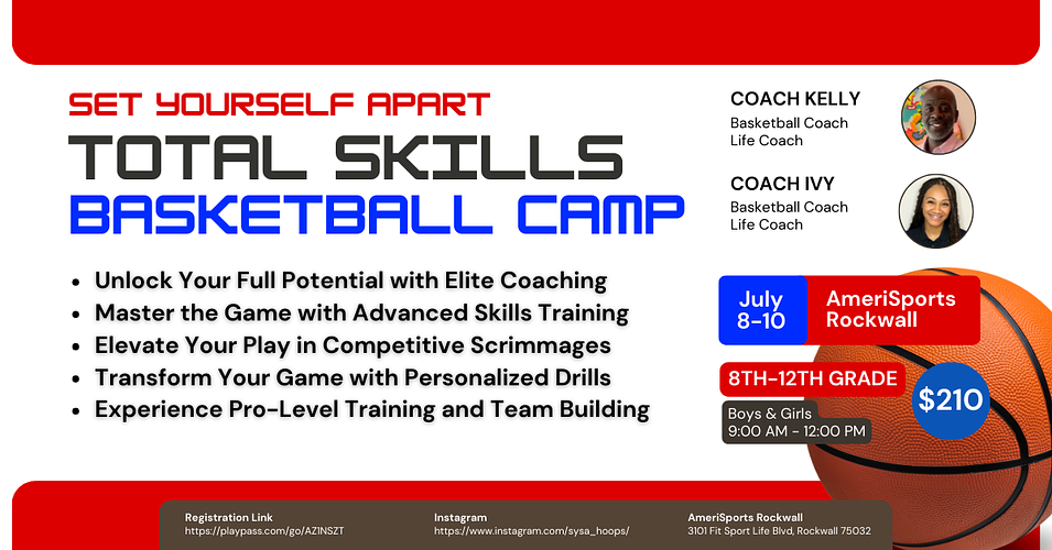 Set Yourself Apart Total Skills Camp