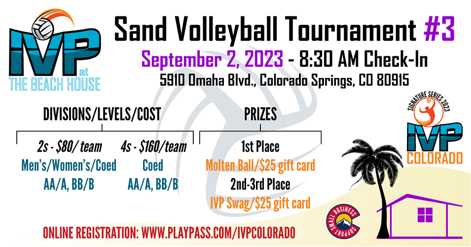 2023 IVP at the Beach House Tournament #3 - ALL SAND