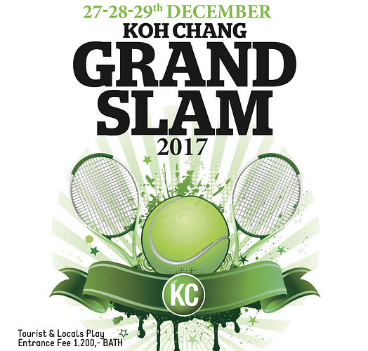 Koh Chang Grand Slam Tournament 2017