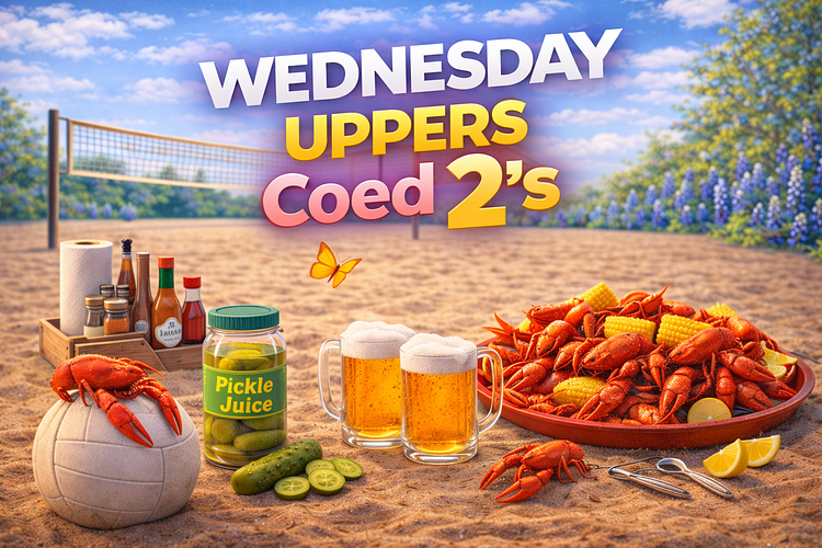 (Spr2.0) WEDNESDAY Coed 2's (Uppers) - 6 Weeks