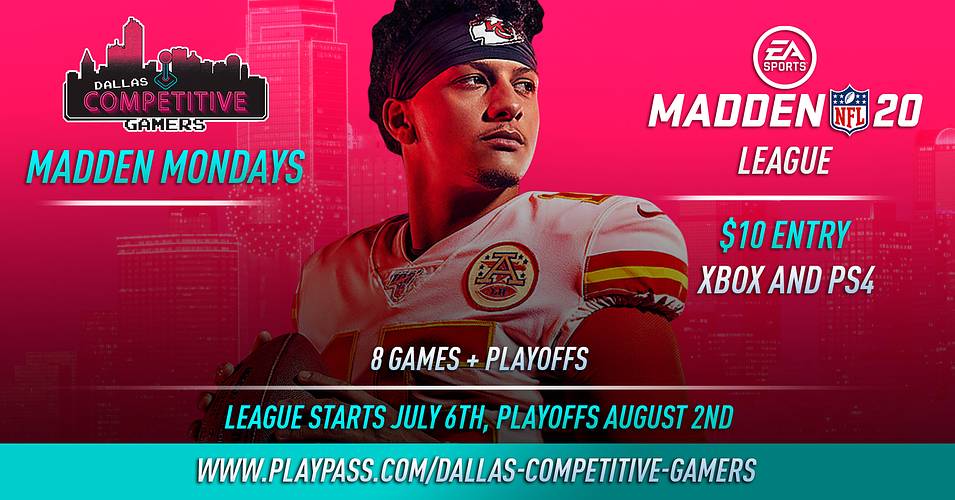 DCG Madden Monday League!