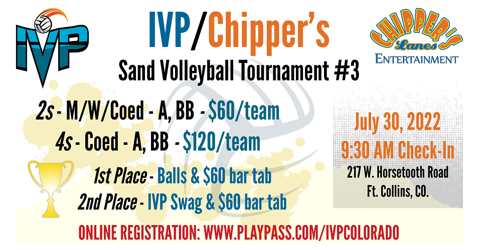 2022 IVP/Chipper's #3 - ALL SAND