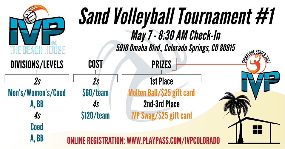 2022 IVP at the Beach House Tournament #1 - ALL SAND