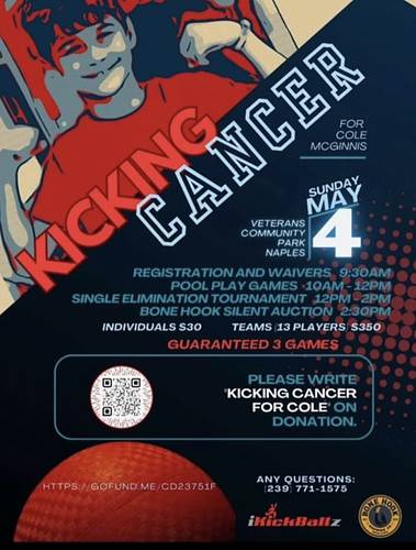 Kicking Cancer for Cole