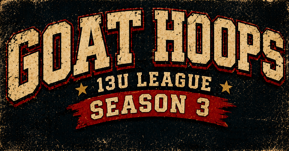 GOAT HOOPS 13U CO-ED SEASON 3