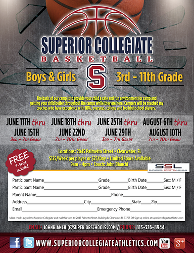 Superior Collegiate Basketball Camp